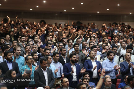 دیدار حسن روحانی با فعالان ستادهای انتخاباتی