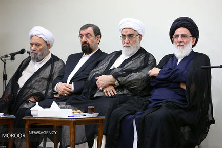 دیدار رییس‌ و اعضای مجمع تشخیص مصلحت نظام با مقام معظم رهبری