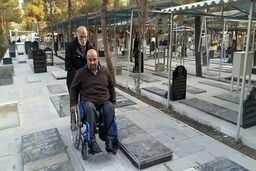 برآورده شدن آرزوی ۲۴ ساله یک جانباز