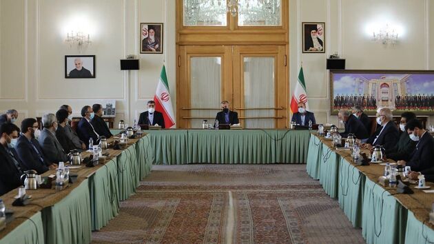 دیدار اعضای شورای راهبردی بسیج وزارت خارجه با امیرعبداللهیان