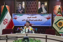 نشست خبری رییس پلیس فرودگاه های کشور