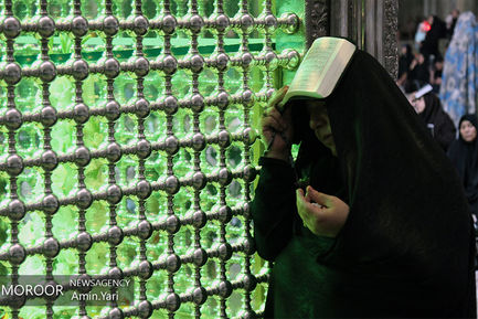 شب بیست و یکم ماه مبارک رمضان در حرم مطهر امام خمینی (ره)