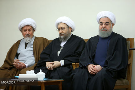 دیدار اعضای مجلس خبرگان رهبری با مقام معظم رهبری