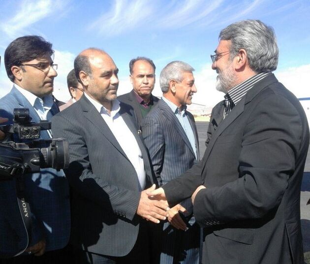 وزیر کشور وارد ایلام شد