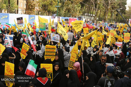 راهپیمایی روز ۱۳ آبان ۱۳۹۸ در تهران 