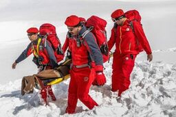 یافتن کوهنوردان مفقودی در کوه دماوند