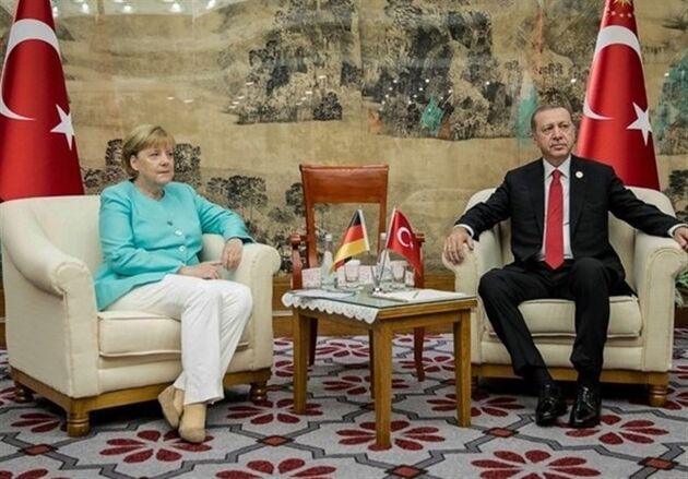 گفت‌وگوی اردوغان و مرکل درباره حلب