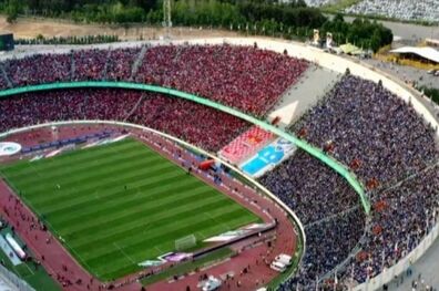 بازدید افسر ژاپنی VAR از ورزشگاه آزادی