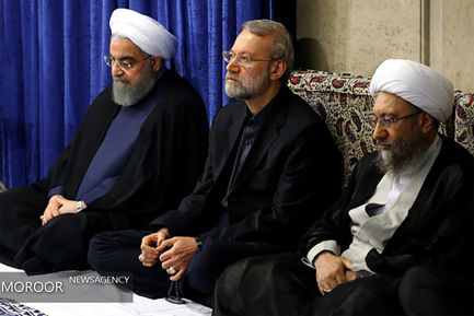 دیدار مسئولان نظام با مقام معظم رهبری