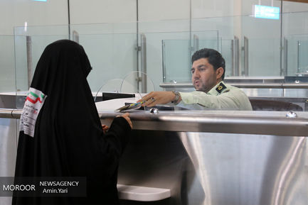 بدرقه زائران حج تمتع  ۱۳۹۸