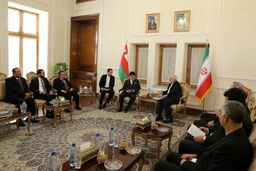 ظریف و بن علوی در تهران دیدار کردند