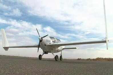سقوط  هواپیمای آموزشی فوق سبک در شهرکرد