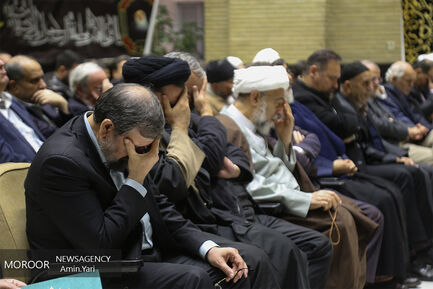 مراسم نکوداشت هاشمی شاهرودی در مسجد نور