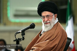 اعضای کنگره نقش شیعه در گسترش علوم اسلامی با آیت الله خامنه ای دیدار کردند