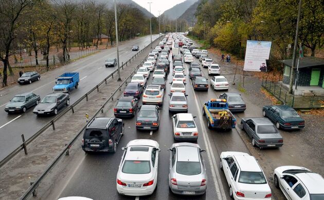 بارش باران و مه گرفتگی در اکثر جاده های شمالی کشور