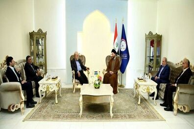 دیدار سفیر ایران در بغداد با فواد معصوم و عمار حکیم