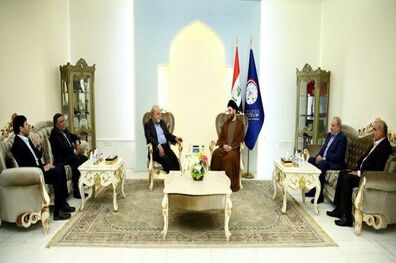 دیدار سفیر ایران در بغداد با فواد معصوم و عمار حکیم