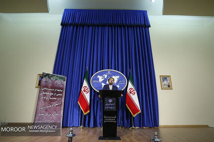 نشست خبری سخنگوی وزارت امورخارجه