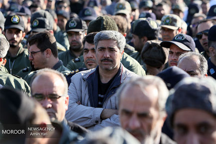 تشییع پیکر شهدای حادثه هواپیمای بوئینگ707