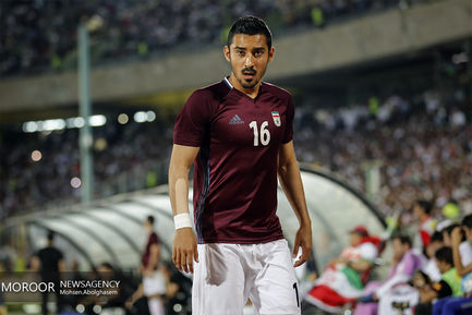 دیدار تیم های ملی فوتبال ایران و ازبکستان