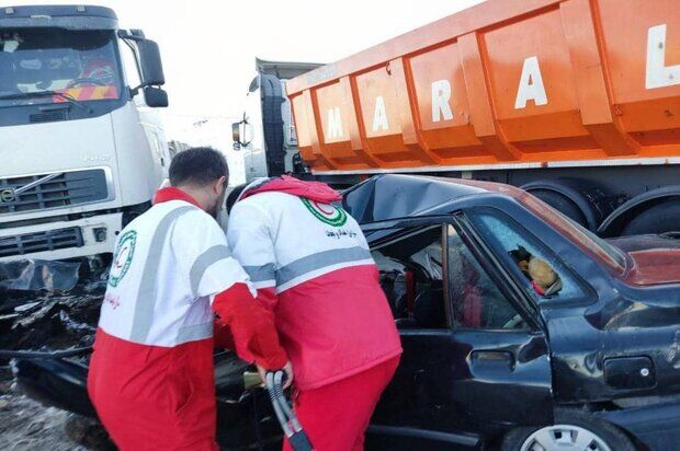 جان‌باختن ۶۶۴ مسافر نوروزی در تصادفات
