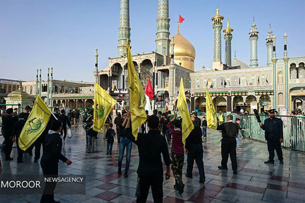 مراسم عزاداری عاشورای حسینی در قم 