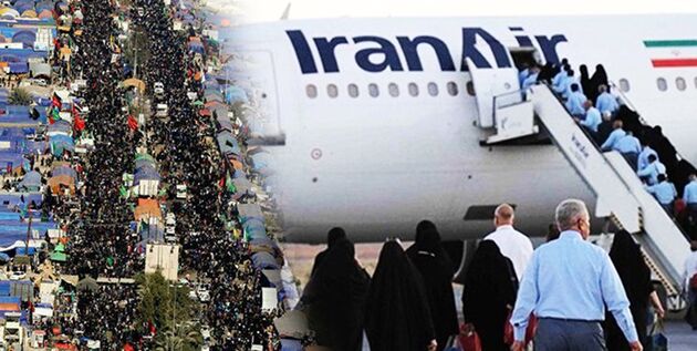 پروازهای اربعین از ۲۷ مرداد آغاز و تا ۲۰ شهریور ادامه دارد