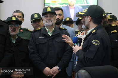 بهره برداری از سامانه پایش تصویری مرکز فرماندهی و کنترل ناجا