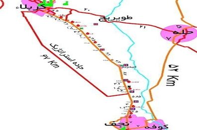 عبور و مرور در مسیر نجف به کربلا با محدودیت همراه است/ ترافیک سنگین در طول مسیر 