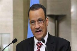 ولد الشیخ از محل بمباران فاجعه آمیز صنعا بازدید کرد