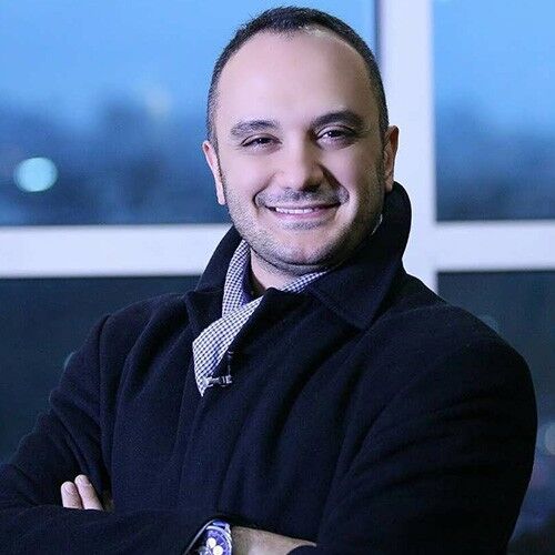 عکس یادگاری احسان کرمی با بازیگر هالیوود