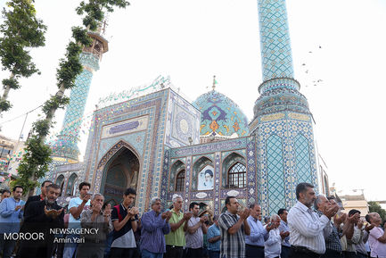 نماز عید سعید فطر در امامزاده صالح (ع) تجریش