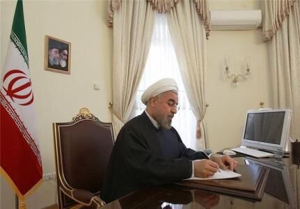 روحانی روز ملی جمهوری آذربایجان را تبریک گفت