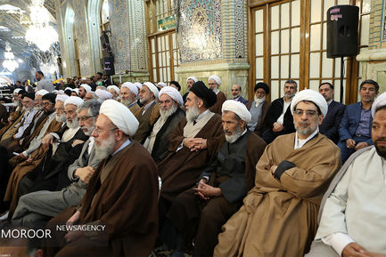 سخنرانی مقام معظم رهبری در اجتماع زائران و مجاوران حرم رضوی