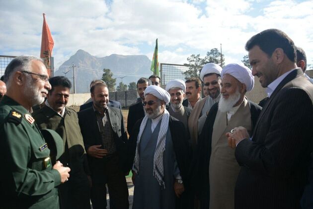 کلنگ مسجد مجتمع رضوان کرمانشاه بر زمین زده شد