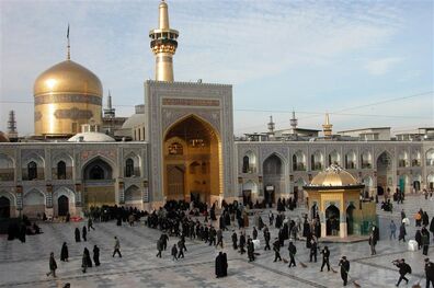 جشن فرخنده میلاد ابن الرضا(ع) در بارگاه ملکوتی پدر(ع)