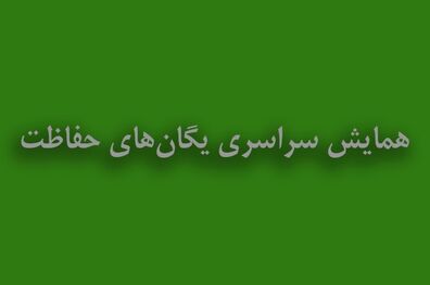 همایش سراسری یگان‌های حفاظت برگزار شد