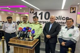  ۵۴ میلیون تماس به مرکز فوریت‌های ۱۱۰ سال گذشته داشتیم