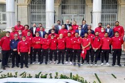 کاروان تیم ملی فوتبال ایران به تهران بازگشت