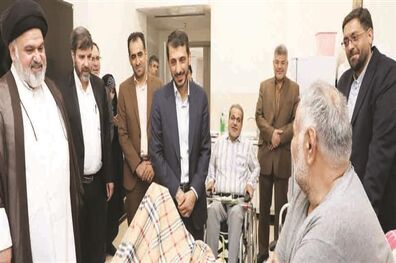 دیدار مدیرعامل و جمعی از مدیران فولاد مبارکه با جانبازان مرکز فرهنگی توانبخشی شهید مطهری اصفهان
