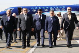  وزیر کشور جمهوری آذربایجان وارد تهران شد