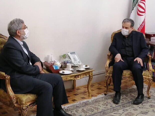دیدار سردار اسماعیل قاآنی با عراقچی
