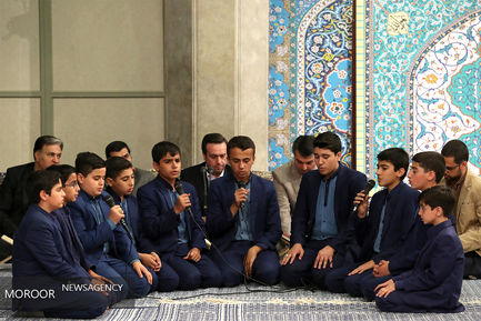 محفل انس با قرآن کریم در حضور مقام معظم رهبری