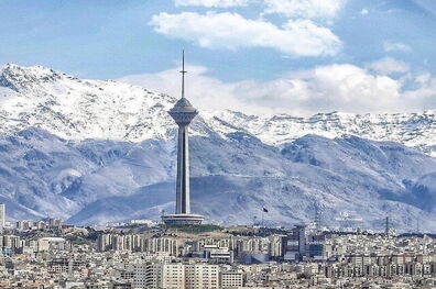 کیفیت هوای تهران 15 بهمن ۱۴۰۱/ شاخص کیفیت هوای تهران مطلوب شد