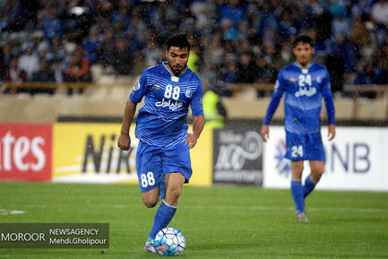 دیدار تیم های فوتبال استقلال ایران و الاهلی امارات