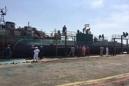 الحاق زیردریایی کلاس غدیر به ناوگان زیرسطحی منطقه یکم نیروی دریایی ارتش