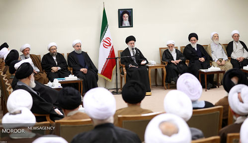 دیدار اعضای مجلس خبرگان رهبری با مقام معظم رهبری