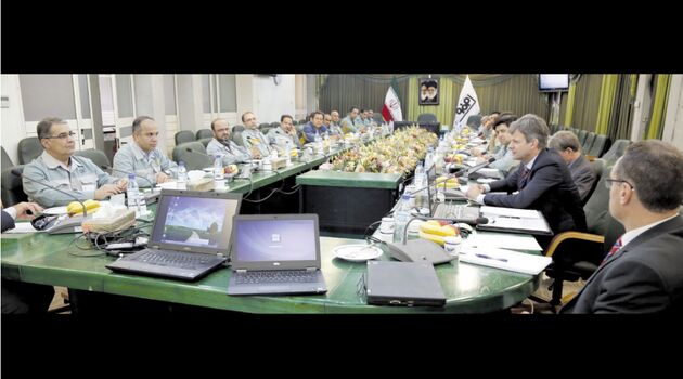 حضور نمایندگان اس ام اس گروپ آلمان در فولاد مبارکه