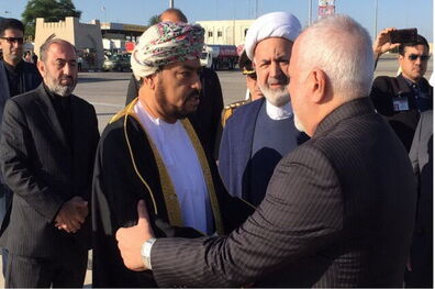 وزیر امور خارجه ایران وارد مسقط شد
