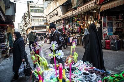 پاساژی در کوچه برلن طعمه حریق شد